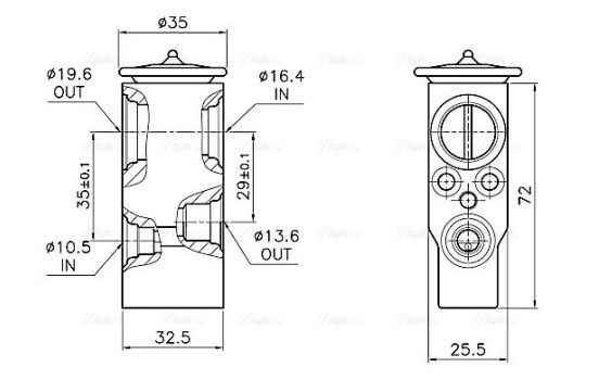 Expansion valve, air conditioning