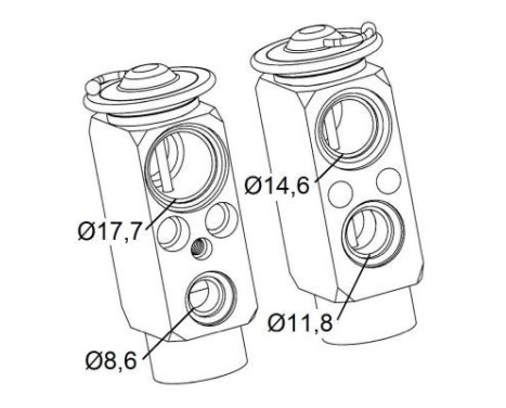 Expansion Valve, air conditioning, Image 5