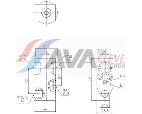 Expansion valve, air conditioning