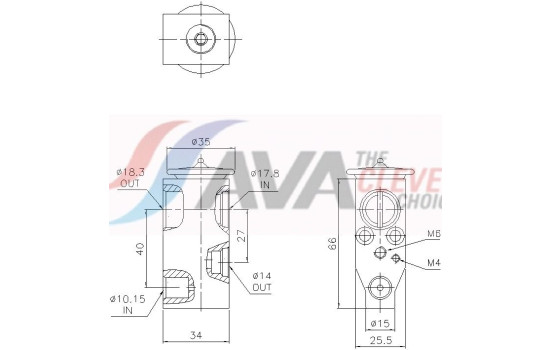 Expansion valve, air conditioning