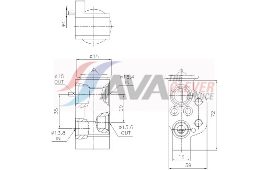 Expansion valve, air conditioning