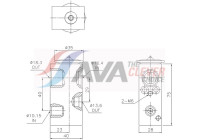 Expansion valve, air conditioning