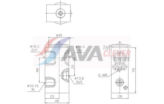 Expansion valve, air conditioning