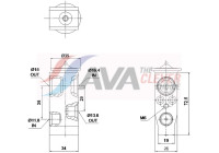 Expansion valve, air conditioning