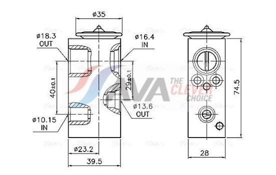 Expansion valve, air conditioning