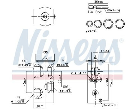 Expansion Valve, air conditioning, Image 6