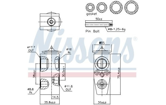Expansion valve, air conditioning