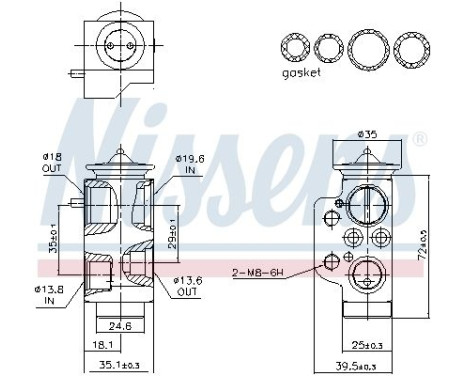 Expansion valve, air conditioning