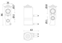 Expansion Valve, air conditioning