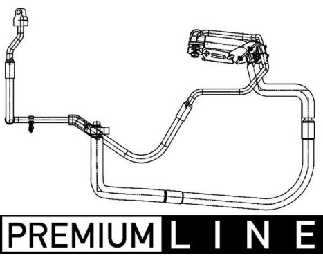 High-/Low Pressure Line, air conditioning BEHR *** PREMIUM LINE ***