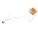 High/Low Pressure Line, air conditioning FIAT 500 1.2 07-, Thumbnail 2