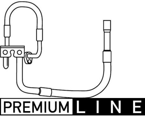 High-/Low Pressure Line, air conditioning PREMIUM LINE
