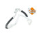 High-/Low Pressure Line, air conditioning RENAULT Megane 1.5D 08-, Thumbnail 3