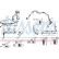 High pressure / low pressure piping, air conditioning