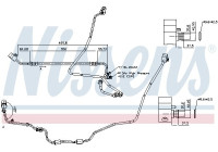 High pressure pipe, air conditioning