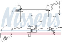 High-pressure pipe, air conditioning