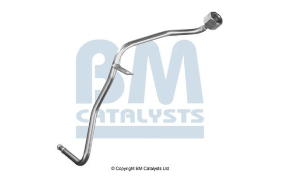 Pressure line, pressure sensor (particulate filter)