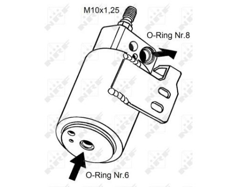 Dryer, air conditioning EASY FIT 33129 NRF, Image 5