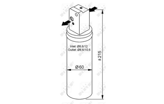 Dryer, air conditioning EASY FIT 33139 NRF