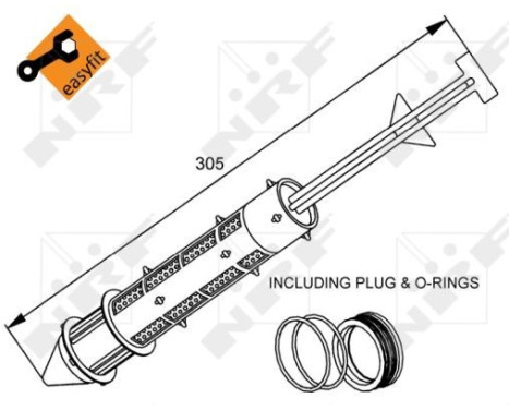 Dryer, air conditioning EASY FIT 33178 NRF, Image 5