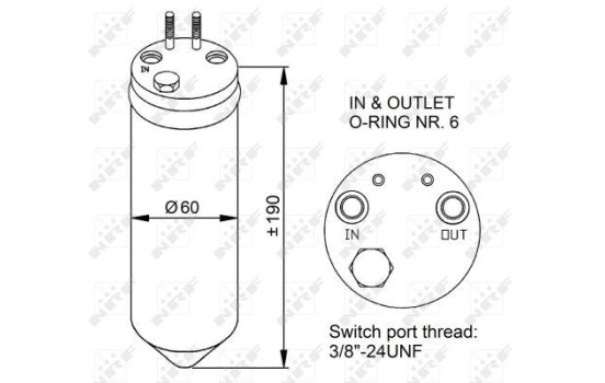 Dryer, air conditioning EASY FIT 33256 NRF