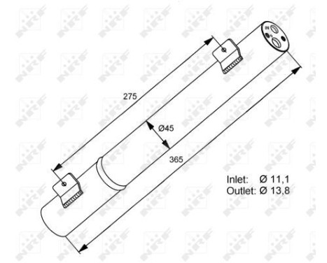 Dryer, air conditioning EASY FIT 33282 NRF, Image 5