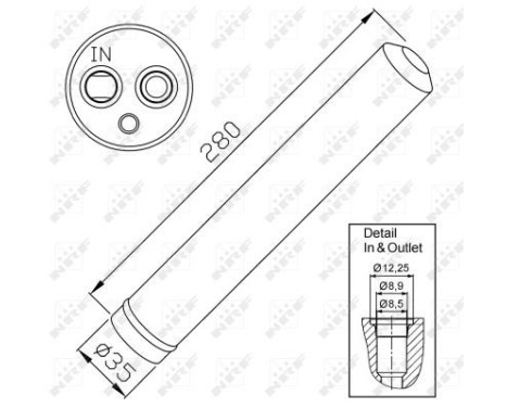 Dryer, air conditioning EASY FIT 33302 NRF, Image 5