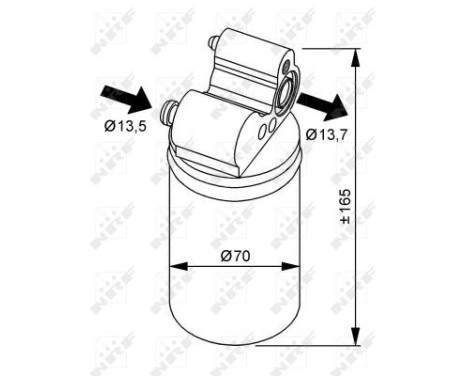 Dryer, air conditioning EASY FIT 33313 NRF, Image 5