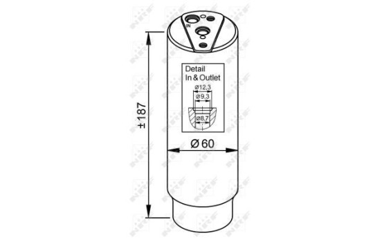 Dryer, air conditioning EASY FIT 33327 NRF