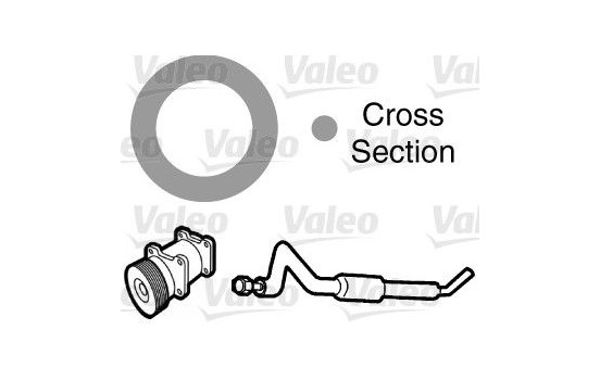 Gasket, refrigerant pipeline