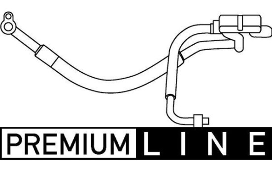 High-/Low Pressure Line, air conditioning BEHR *** PREMIUM LINE ***