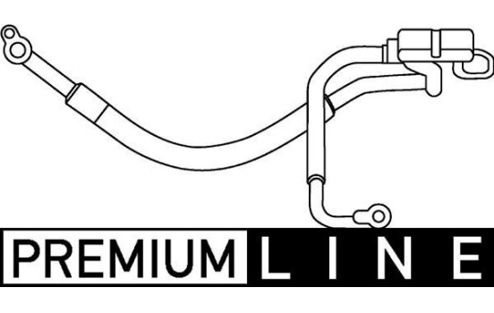 High-/Low Pressure Line, air conditioning BEHR *** PREMIUM LINE ***