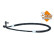 High-/Low Pressure Line, air conditioning MAN TGX-Series 12.4D 06-, Thumbnail 2