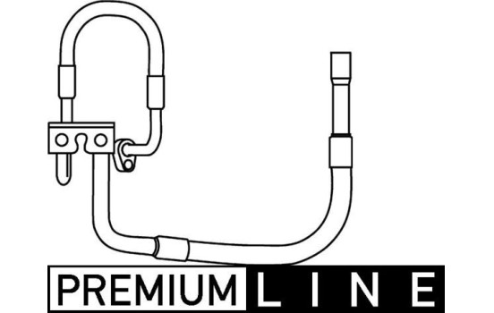 High-/Low Pressure Line, air conditioning PREMIUM LINE