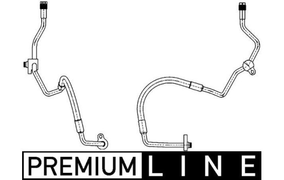 High Pressure Line, air conditioning BEHR *** PREMIUM LINE ***