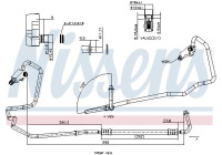 High pressure line, air conditioning