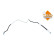 High pressure / low pressure line, air conditioning, Thumbnail 2
