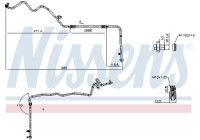 High-pressure pipe, air conditioning