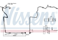 High-pressure pipe, air conditioning