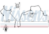 High-pressure pipe, air conditioning