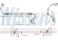 High-pressure pipe, air conditioning