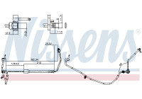High-pressure pipe, air conditioning