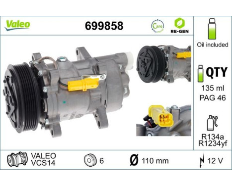 Air conditioning compressor, Image 2