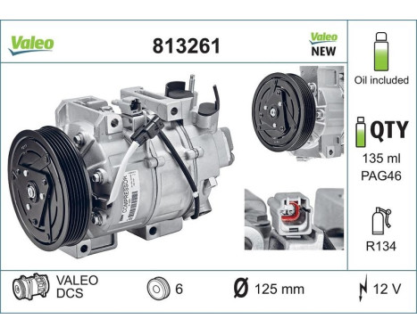 Air conditioning compressor, Image 2