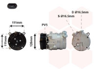 Compressor, air conditioning 2.0 / 2.5