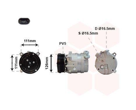 Compressor, air conditioning 2.0 / 2.5