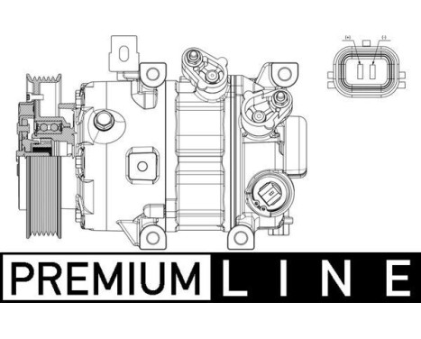 Compressor, air conditioning BEHR *** PREMIUM LINE ***