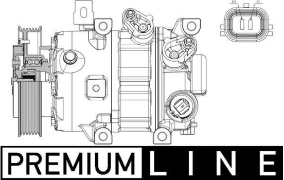 Compressor, air conditioning BEHR *** PREMIUM LINE ***