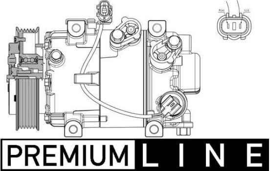 Compressor, air conditioning BEHR *** PREMIUM LINE ***