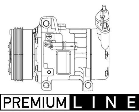 Compressor, air conditioning BEHR *** PREMIUM LINE ***